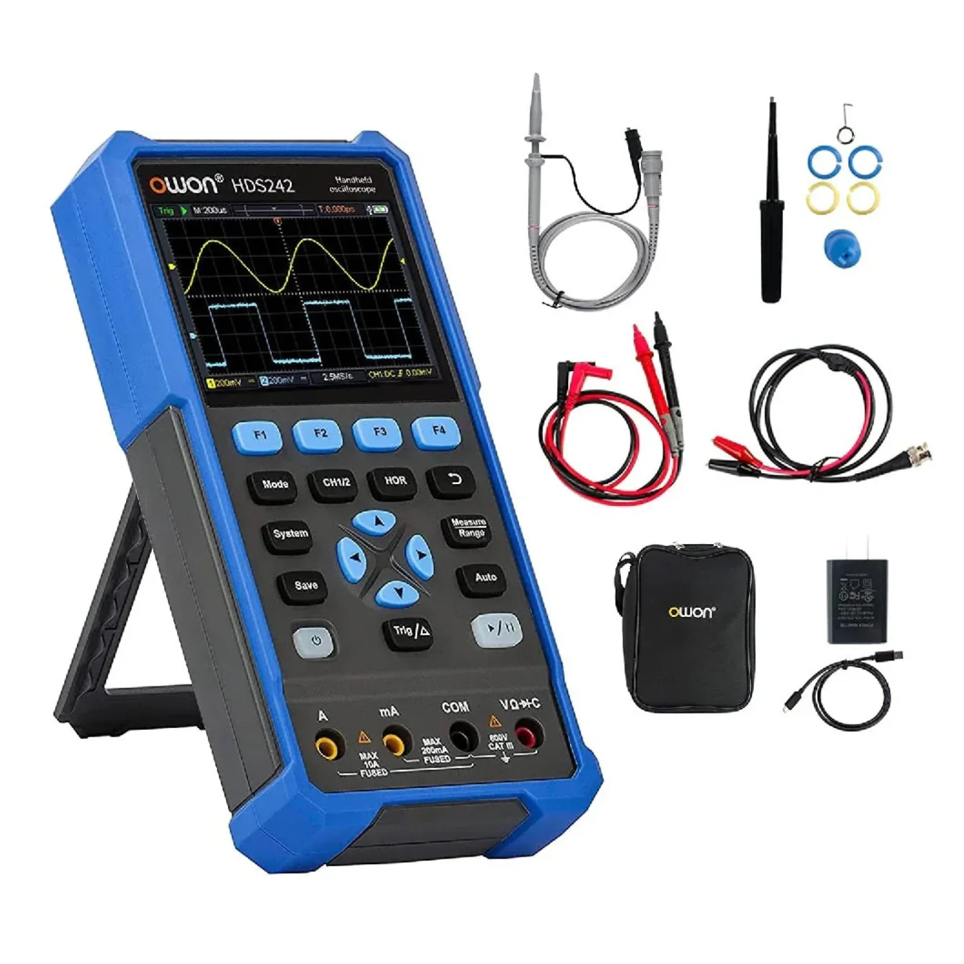 Owon HDS242 40 MHz Handheld Digital Multimeter - Image 3