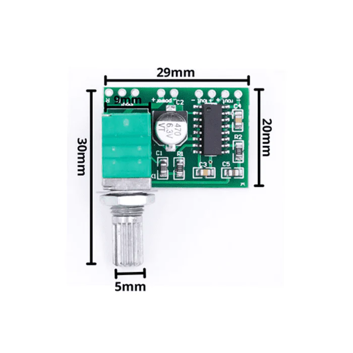 PAM 8403 Amplifier Module with Knob - Image 4