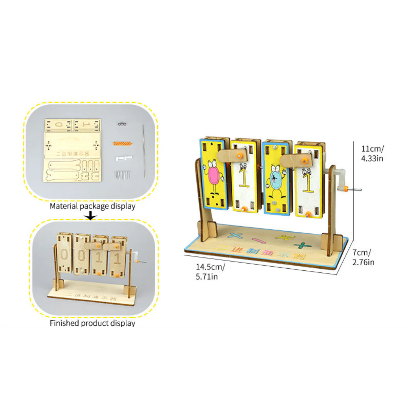 Pludo BitWise Educational Kit – Binary Learning DIY STEM Kit for Ages 11–14 | Grade 6 to 8 - Image 3