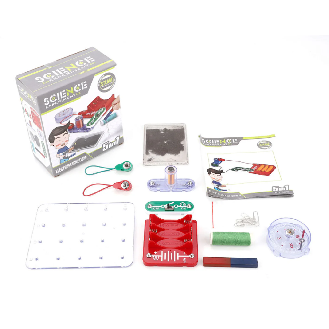 Pludo Electromagnetism Explorer Kit - Magnetic Field Generation STEM Toy Model for Grades 5-6 | Ages 10-11 - Image 4