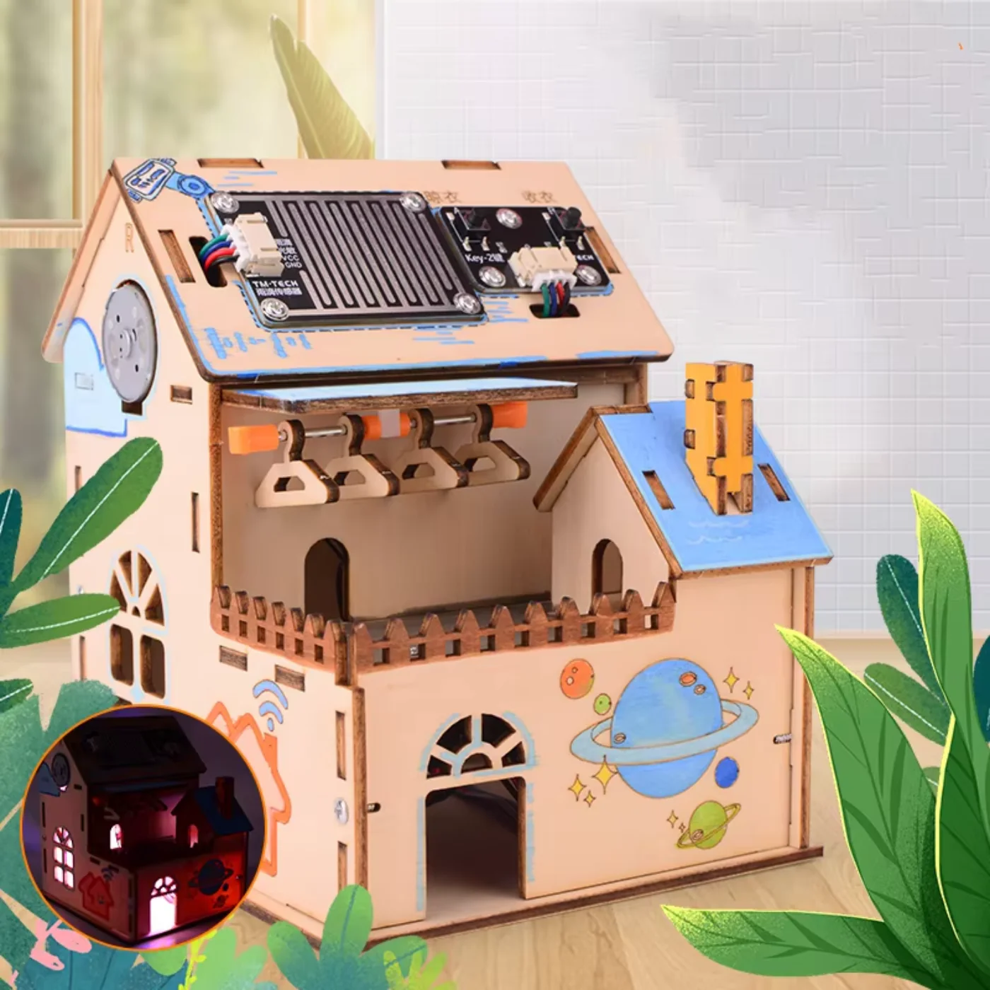Pludo STEM Home Automation Kit – Sensor-Based Automation Learning for Kids 11–14 | Grade 6–8 DIY STEM Toy - Image 4
