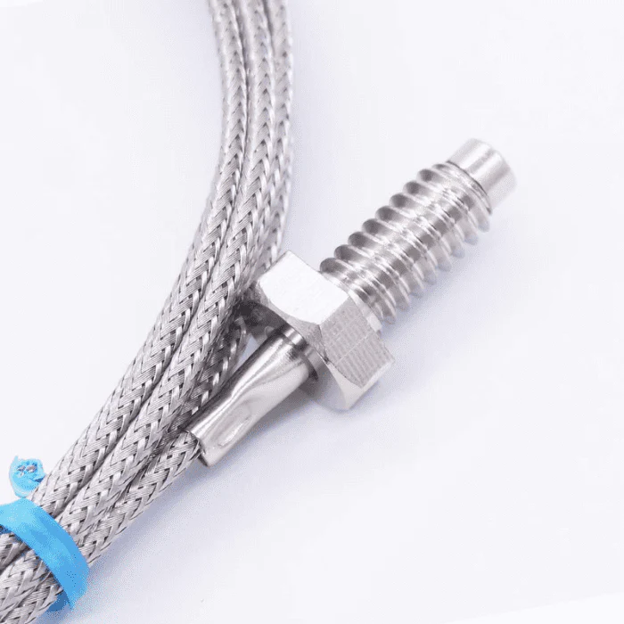 PT100  M6 Screw Probe Thermocouple Temperature Sensor (1 Meter) - Image 3