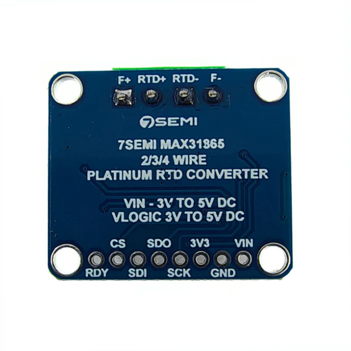 PT100 RTD 2-Wire Temperature Sensor Breakout Board with MAX31865 Amplifier -7Semi - Image 4