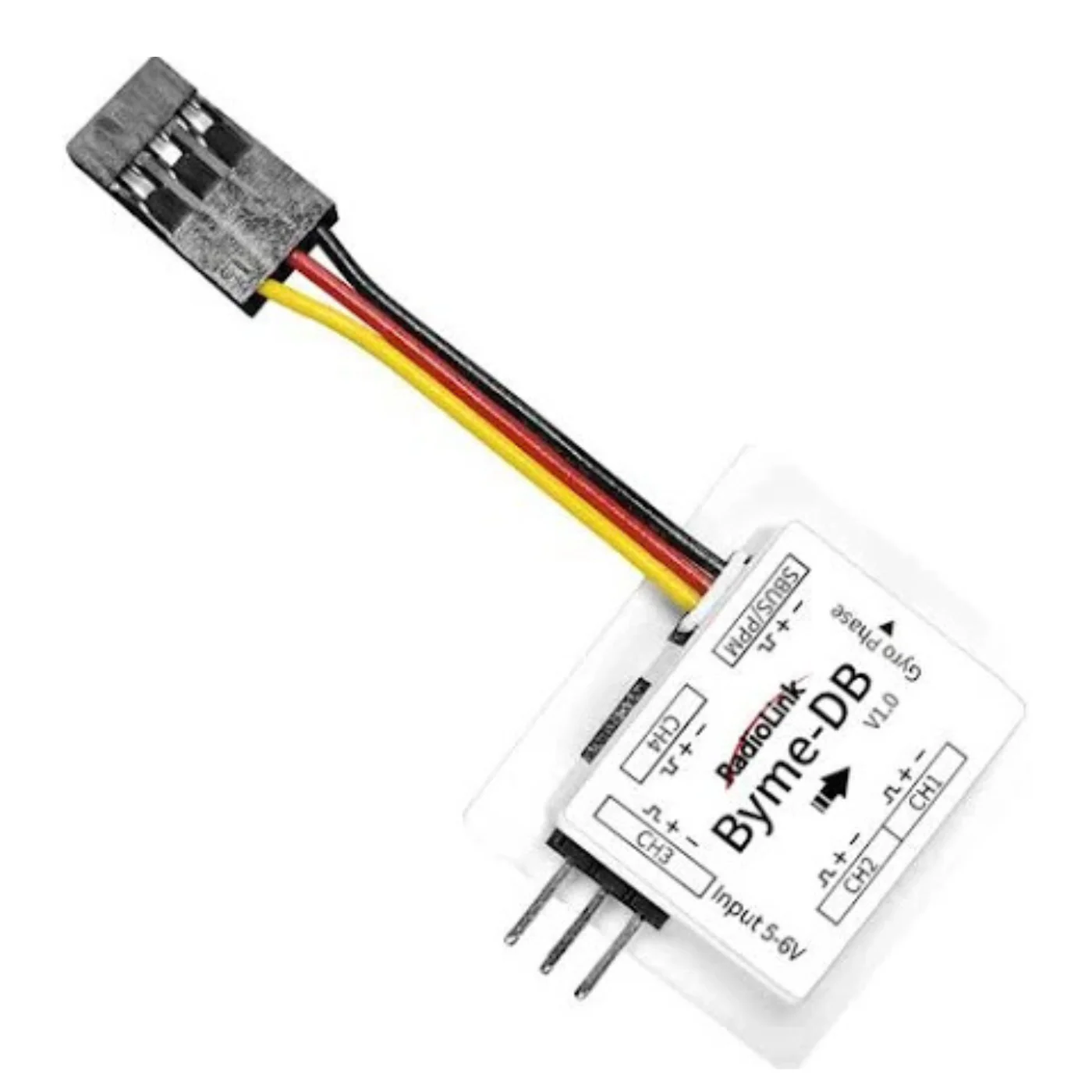 Radiolink Byme-DB 4 Channel 3-Axis Flight Controller with Gyro Stabilizer for RC Planes - Image 3