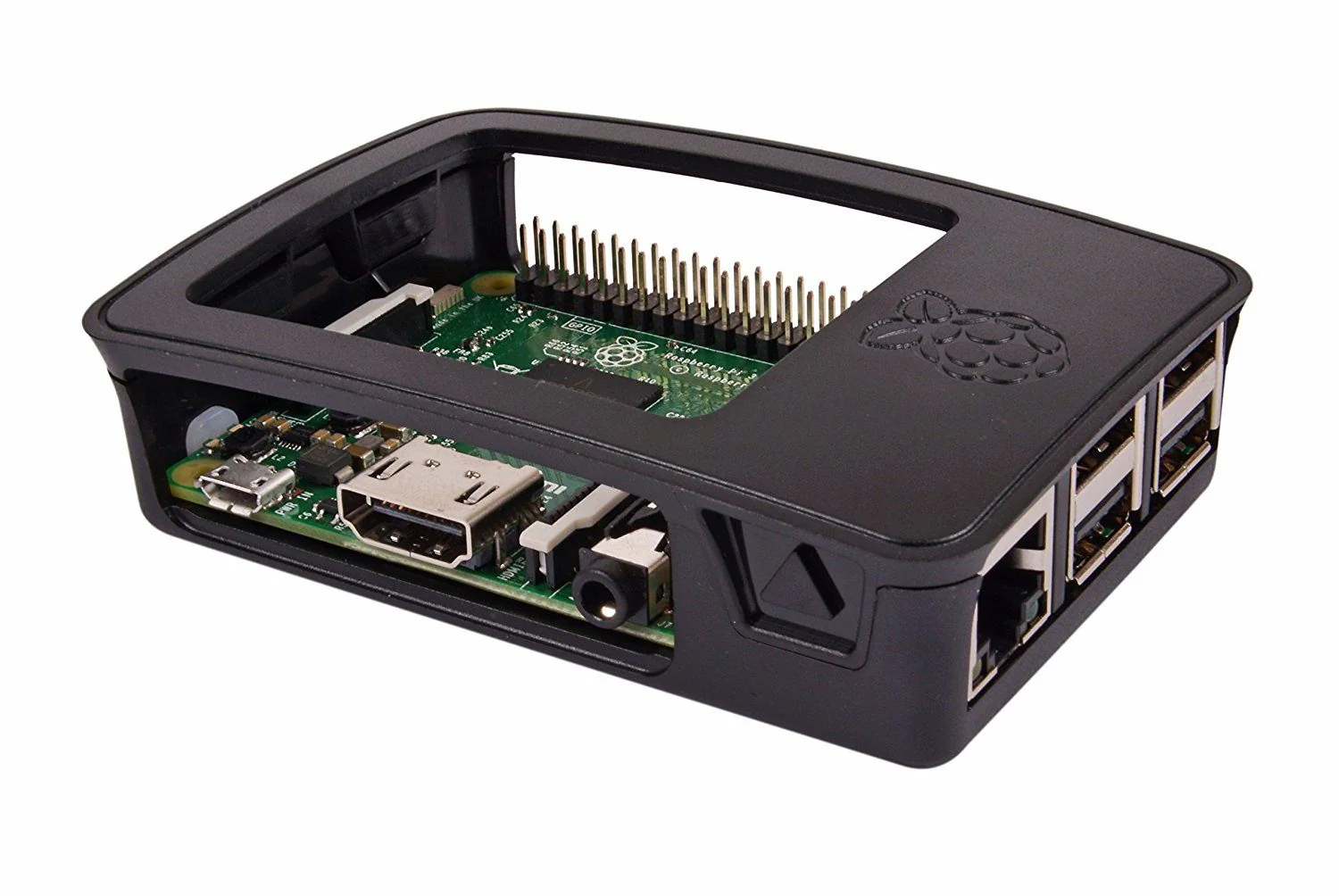 Raspberry Pi 3 Case (Black Grey) - Image 4