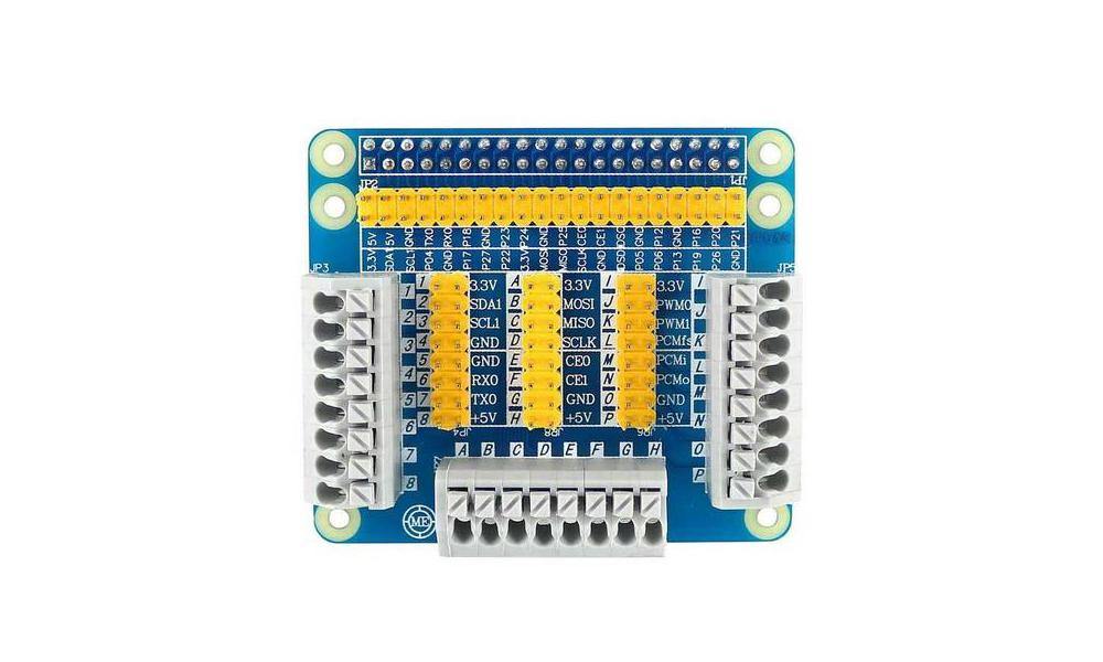 Raspberry Pi GPIO Multi-function Expansion Board with Fixed Screw Nylon Column Jumper Cap for Raspberry PI 4B-3B-3B+ - Image 3