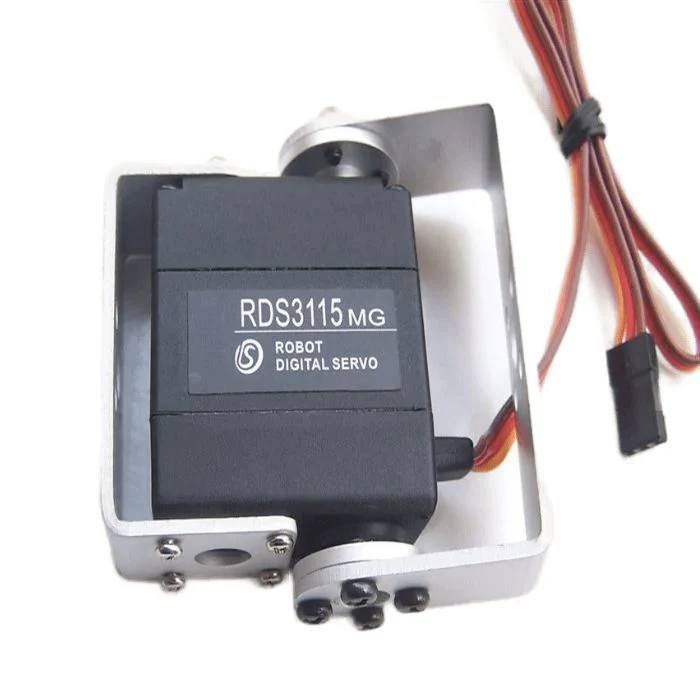 RDS3115MG 15KG Large Torque 180 Degree Servo Motor with Brackets - Image 2