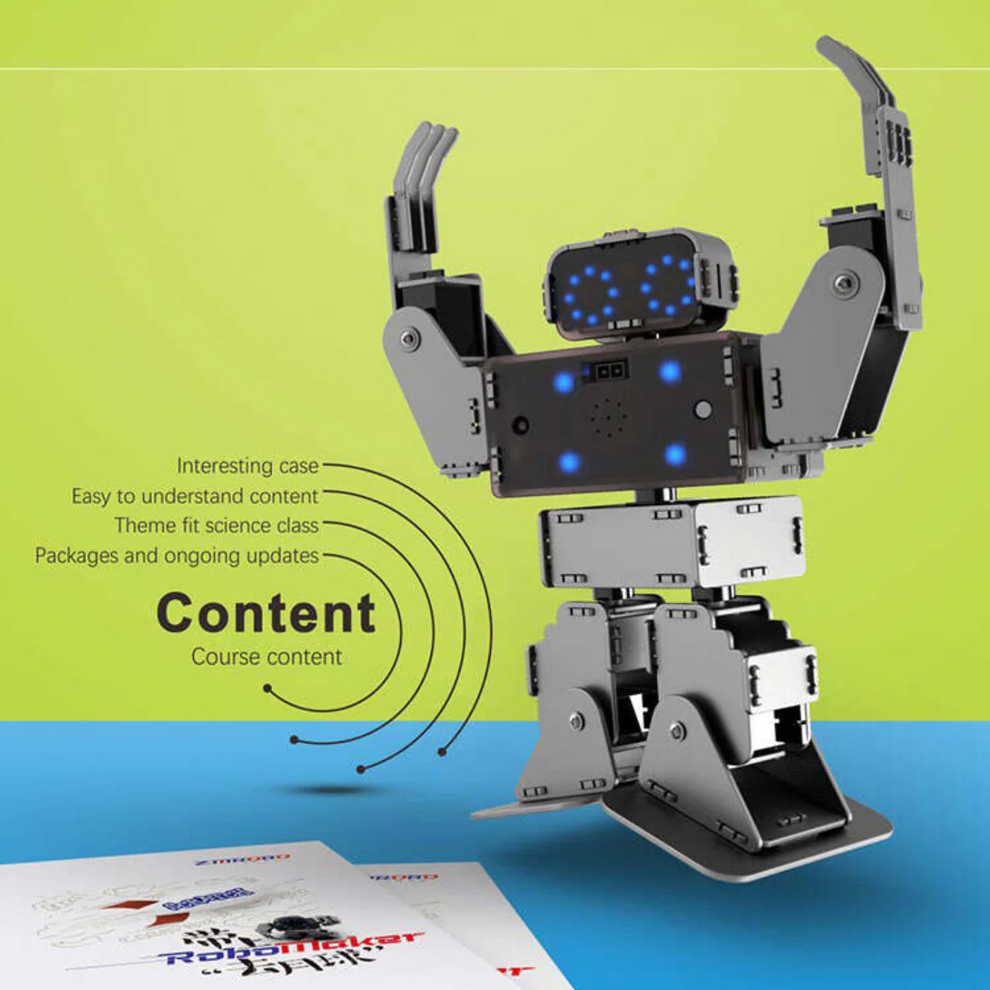 RoboMaker JMC-SV-1707 10 DOF Humanoid Robot Kit - Image 3
