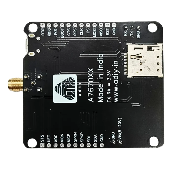 SIM A7670C 4G LTE Development Board with 4G Antenna - Image 3