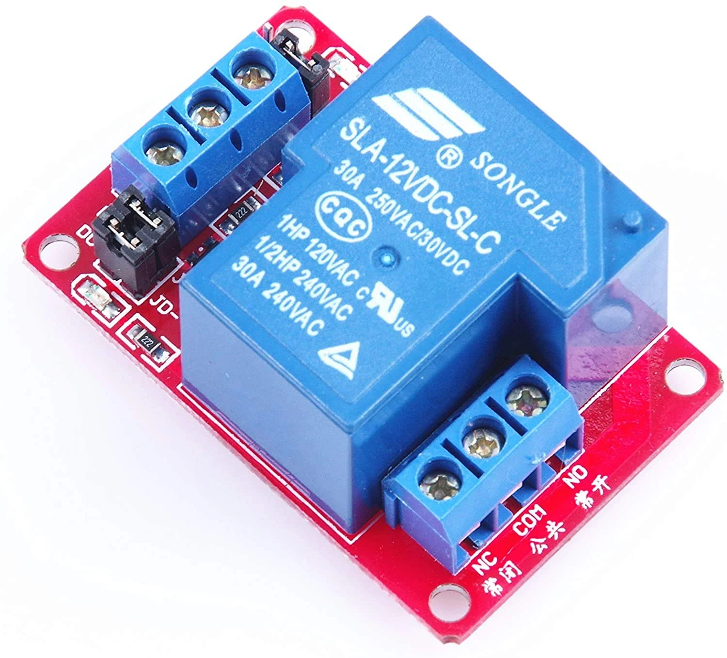 Single CHANNEL 12V RELAY MODULE 30AMP - Image 4