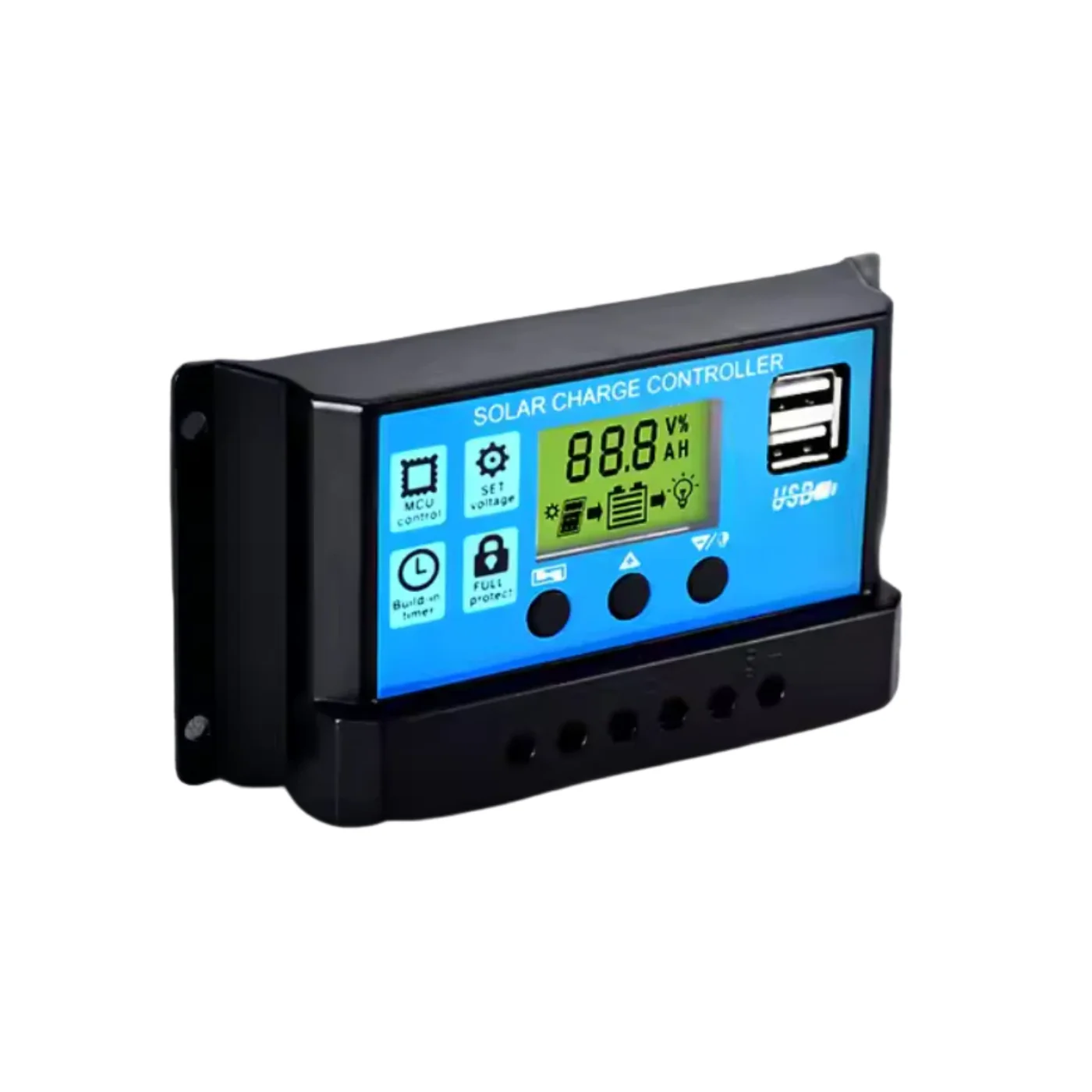 Smart Solar Charge Controller 10A with Timer - Image 2