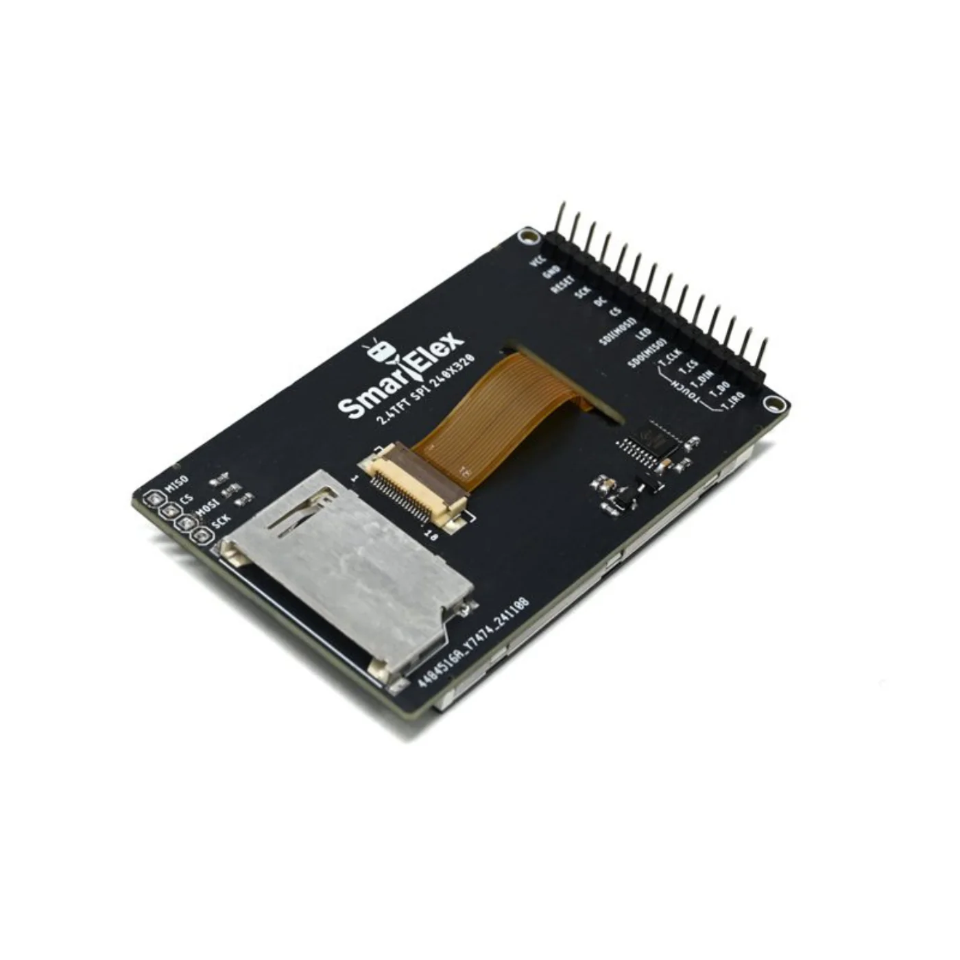 SmartElex 240×320 2.4-inch TFT Resistive Touch Display - Image 3