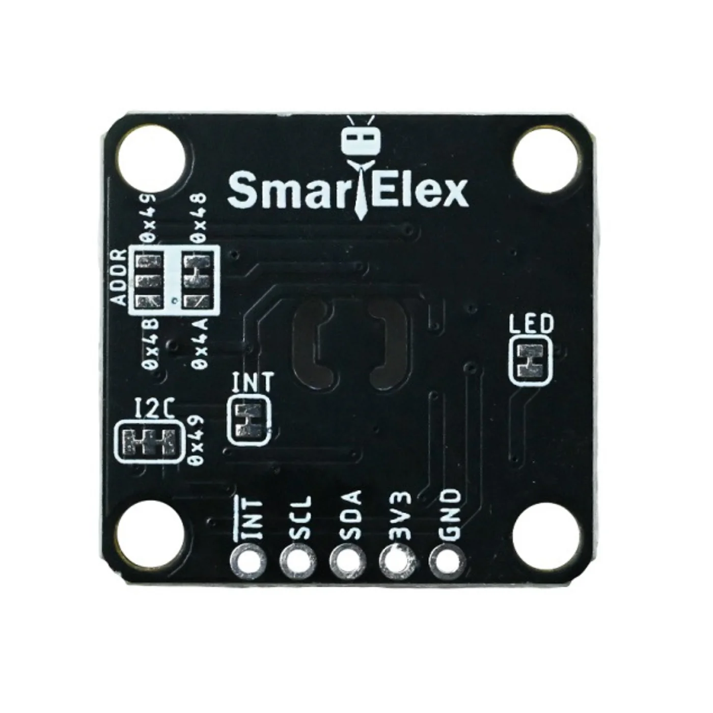 SmartElex TMP117 Temperature Sensor Module - I2C Interface for Accurate Thermal Measurement - Image 2