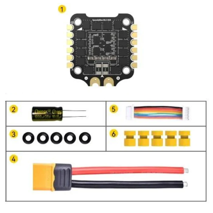 SpeedyBee F405 BLS 50A 30x30 4-in-1 ESC - Image 4