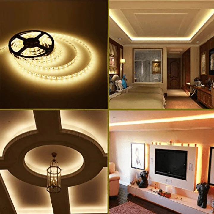 24V Warm White 5050 SMD LED Strip Flexible 5M/Roll NO Waterproof - Image 7
