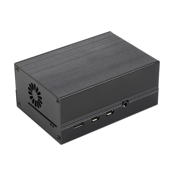 Waveshare Aluminum Cooling Case for Pi 4 with Fan - Image 3