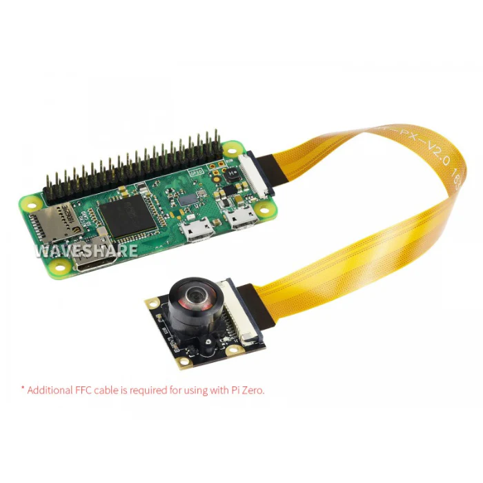 Waveshare RPi Camera (M) with Fisheye Lens - Image 5
