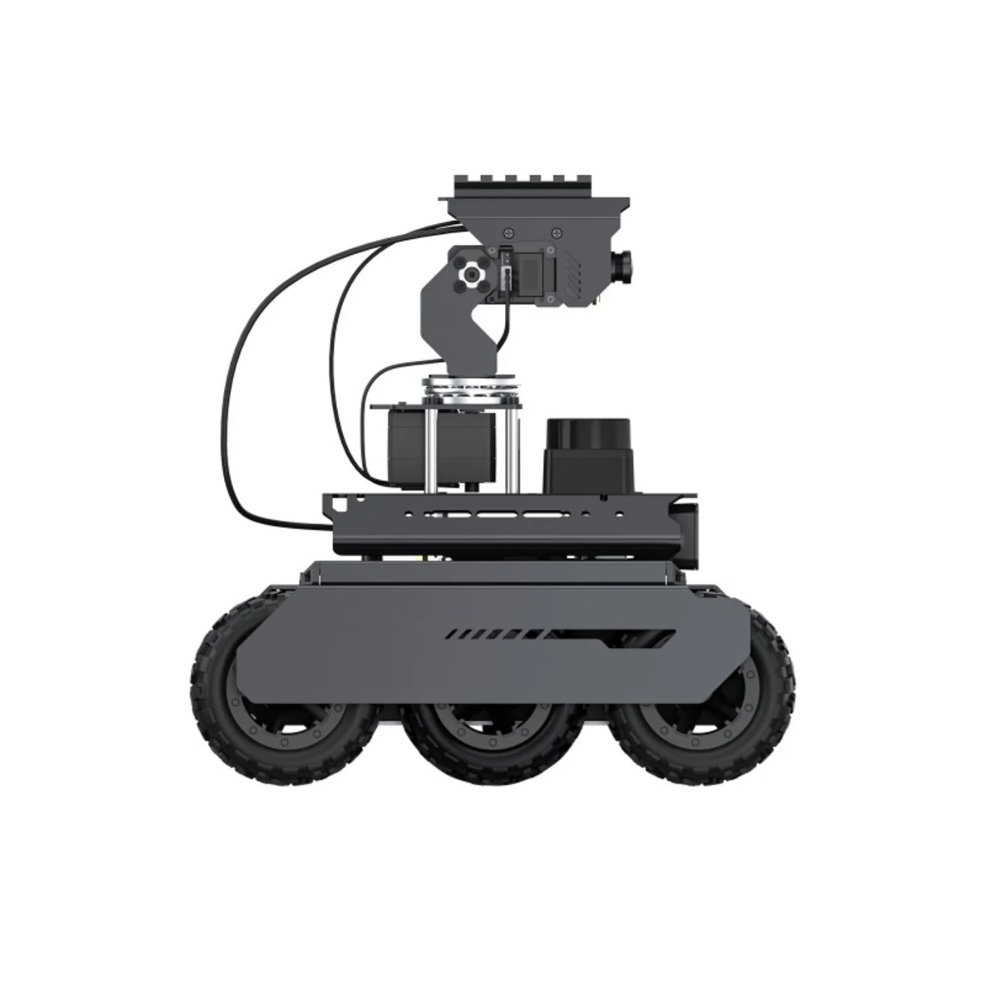 Waveshare UGV Rover ROS 2 Open-source 6 Wheels 4WD AI Robot Suitable for Raspberry Pi 4B / Raspberry Pi 5 Dual controllers, All-metal Body, Flexible and Expandable - Image 3