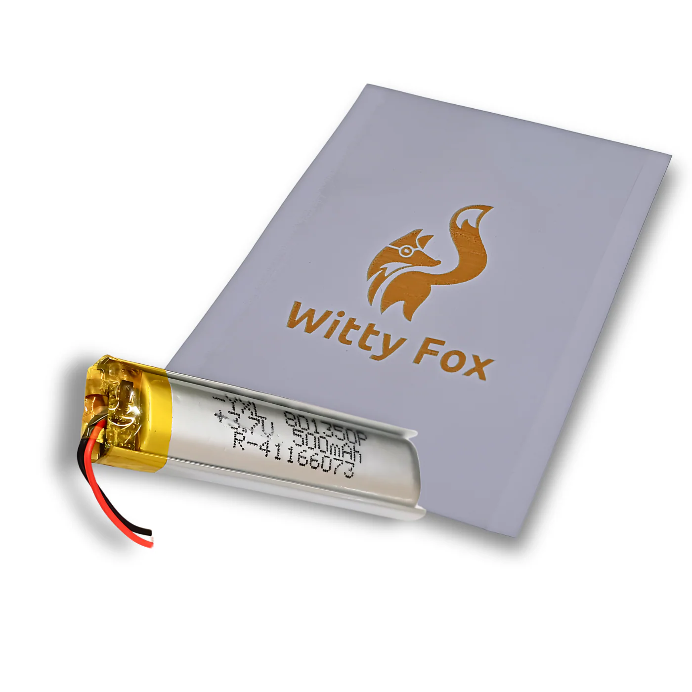 Witty Fox 500mAh Rechargeable 3.7Volt LiPo Battery - Image 4